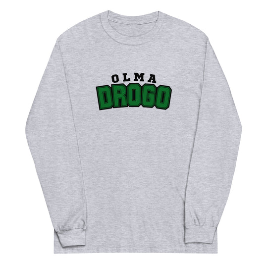 Plain Drogo Long Sleeve White/Grey