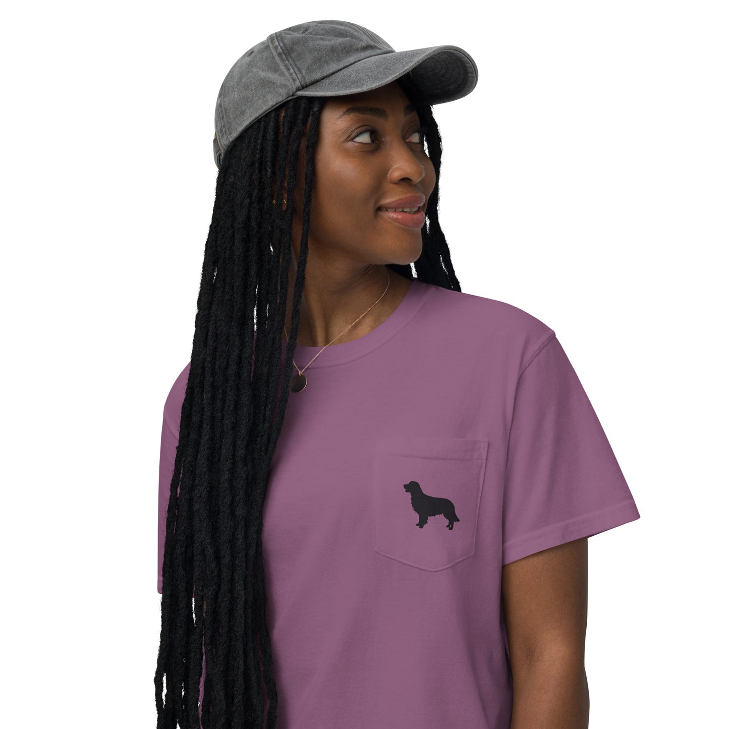 Golden Retriever Pocket Tee