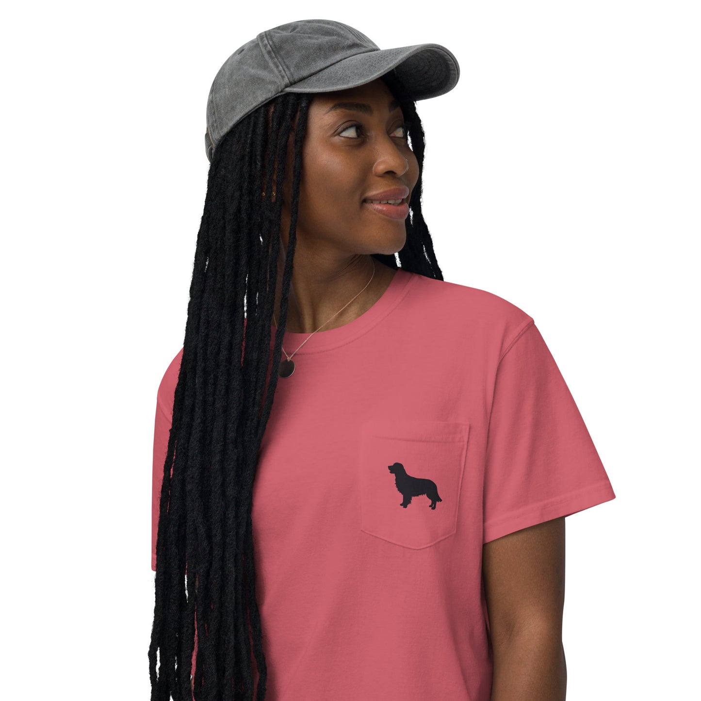 Golden Retriever Pocket Tee